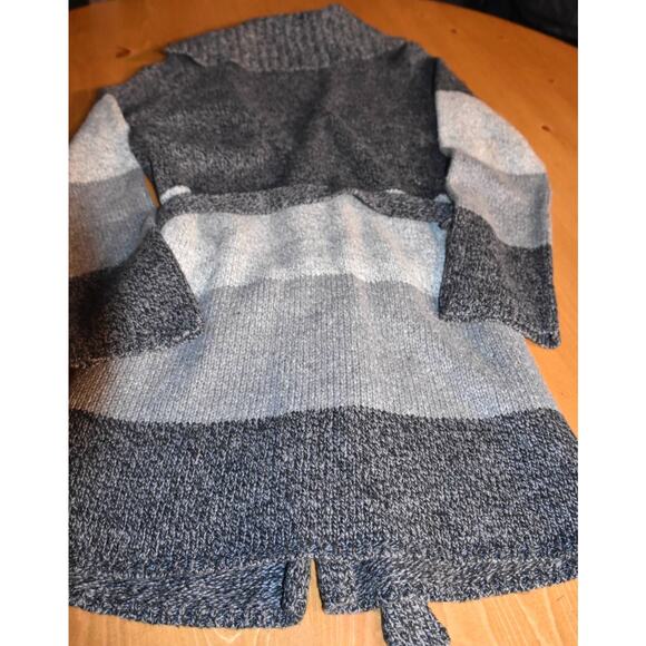 High Sierra Striped Gray Cardigan, Women's Medium, LN - Picture 4 of 5